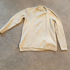 Cream sweater
